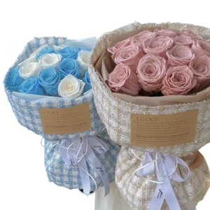 Fabric Flower Wrap | Channel Bouquet Wrapping